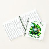 Schattigee Gnome St Patrick's Day met bier | Notitieboek (Binnen)