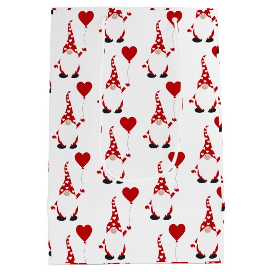 Schattigee Gnome Valentijn Medium Cadeauzakje (Achterkant)