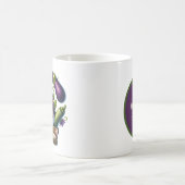 Schattigee GNOME Welkom Tuinfeest Naam toevoegen Koffiemok (Center)