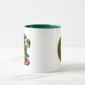 Schattigee GNOME Welkom Tuinfeest Naam toevoegen Mok (Midden)