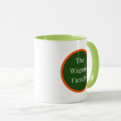 Schattigee GNOME Welkom Tuinfeest Naam toevoegen Mok (Voorkant rechts)