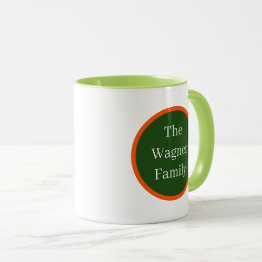 Schattigee GNOME Welkom Tuinfeest Naam toevoegen Mok (Voorkant rechts)