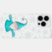 Schattigee Gnome Winter Feestdagen Kerst Case-Mate iPhone Case (Achterkant (horizontaal))