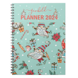 Schattigee Gnomen Scandinavische planner Notitieboek