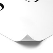 Schattigee Gnomes vreugdevol script kerst Poster (Hoek)