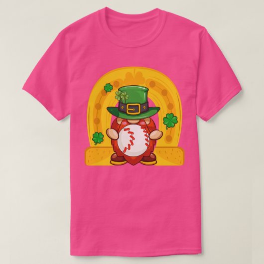 Schattigee Gnomies Happy St Patricks Day Funny Bas T-shirt (Design voorkant)