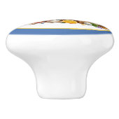 Schattigee gnoom chef keuken keramische knop (Zijkant)