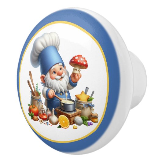 Schattigee gnoom chef keuken keramische knop (Rechts)