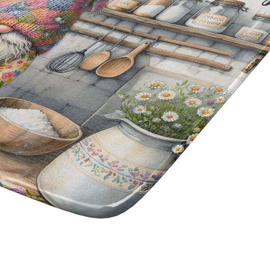 Schattigee gnoom gebakken met liefde snijplank (Hoek)