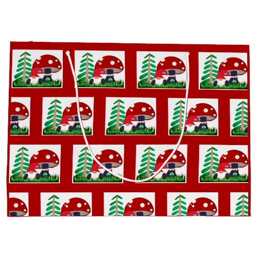 Schattigee gnoom thuis groot cadeauzakje (Achterkant)