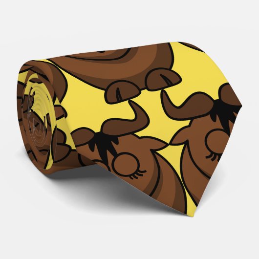 Schattigee GNU aanpassen Stropdas (Opgerold)