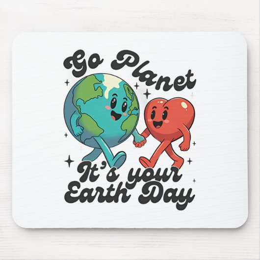 Schattigee Go Planet is het Kind van de Leraar op Muismat (Voorkant)