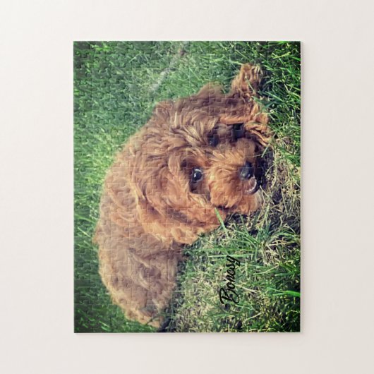 Schattigee Golden Doodle Jigsaw Puzzel (Verticaal)
