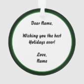 Schattigee Golden Doodle Ornament (achterkant)