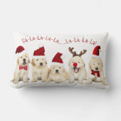 Schattigee Golden Lab Puppies, Hondenliefhebbers K Kussen (Voorkant)