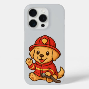 Schattigee Golden Retriever Brandweerman Hoesjes A