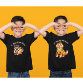 Schattigee Golden Retriever Dog Pumpkin, Grappig H Tri-Blend Shirt