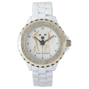 Schattigee Golden Retriever Dog Puppy Dierenliefhe Horloge