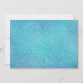 Schattigee Golden Retriever Dog Snow Christmas Feestdagenkaart (Achterkant)