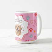 Schattigee Golden Retriever Doodle Koffiemok (Voorkant rechts)