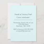 Schattigee Golden Retriever Eten Ice Cream Party Kaart (Achterkant)