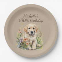 Schattigee Golden Retriever Puppy 100th Verjaardag