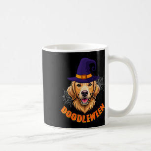 Schattigee Goldendoodle Halloween Spooky Golden Do Koffiemok