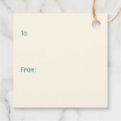 Schattigee Goldendoodle Hond Fietsen Spring Flower Bedankjes Labels (Achterkant)