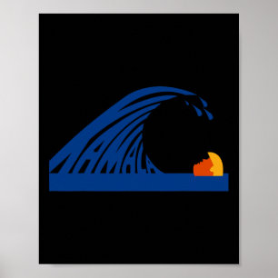 Schattigee golf van Blue Wave Kamala voor Kamala F Poster