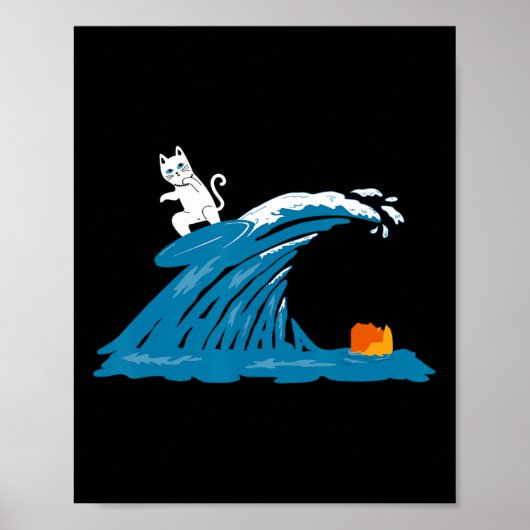 Schattigee golf van Blue Wave Kamala voor Kamala F Poster (Voorkant)