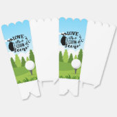 Schattigee golfclub scene party bedankdoosjes (Ongevouwen)