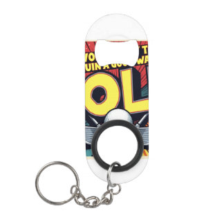 Schattigee golffavoriete manier om een goede wande mini flessenopener