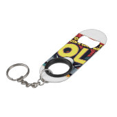 Schattigee golffavoriete manier om een goede wande mini flessenopener (Voorkant Gekanteld)