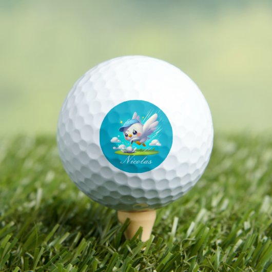 Schattigee Golfing Birdie Golfballen (Insitu Shirt)