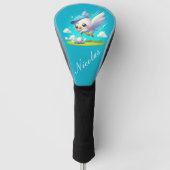 Schattigee Golfing Birdie Golfheadcover (Voorkant)