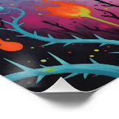 Schattigee Gothic Hybrid – Spooky Fantasy Night Cr Perfect Poster (Hoek)