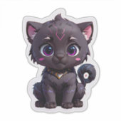 Schattigee Gothic Sticker (Voorkant)