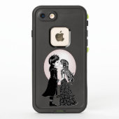 Schattigee Gotische Emo Kinder Kus Valentijnsdag (Achterkant)