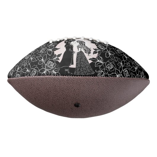 Schattigee Gotische Emo Kinder Kus Valentijnsdag American Football (Gedraaid 270)