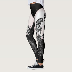 Schattigee Gotische Emo Kinder Kus Valentijnsdag Leggings