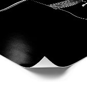 Schattigee Gotische Emo Kinder Kus Valentijnsdag Perfect Poster (Hoek)