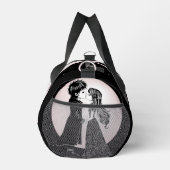 Schattigee Gotische Emo Kinder Kus Valentijnsdag Plunjezak (Rechts)