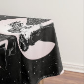 Schattigee Gotische Emo Kinder Kus Valentijnsdag Tafelkleed (Voorbeeld)