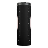 Schattigee Gotische Emo Kinder Kus Valentijnsdag Thermosbeker (Achterkant)