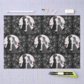 Schattigee Gotische Emo Kinder Kus Valentijnsdag Tissuepapier (Craft)