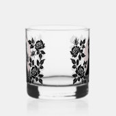 Schattigee Gotische Emo Kinder Kus Valentijnsdag Whisky Glas (Links)