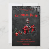 Schattigee gotische kerstelf. kaart (Voorkant)