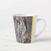 Schattigee goudvinksnede. BG Kleur Latte Mok (Rechts)