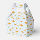 Schattigee Goudvis Zwemwater Kids Verjaardagsfeest Bedankdoosjes (Achterkant)