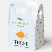 Schattigee Goudvis Zwemwater Kids Verjaardagsfeest Bedankdoosjes (Geopend)